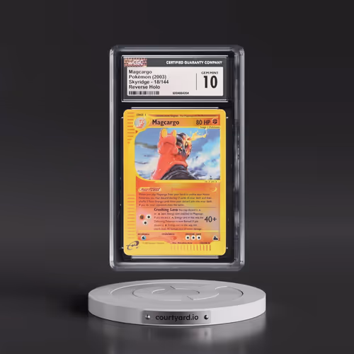 2003 Skyridge #18/144 Magcargo - Reverse Holo (CGC 10 GEM MINT)