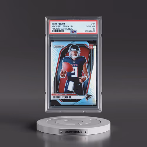 2024 Panini Prizm Rookie Variation #31 Michael Penix Jr. (PSA 10 GEM MINT)