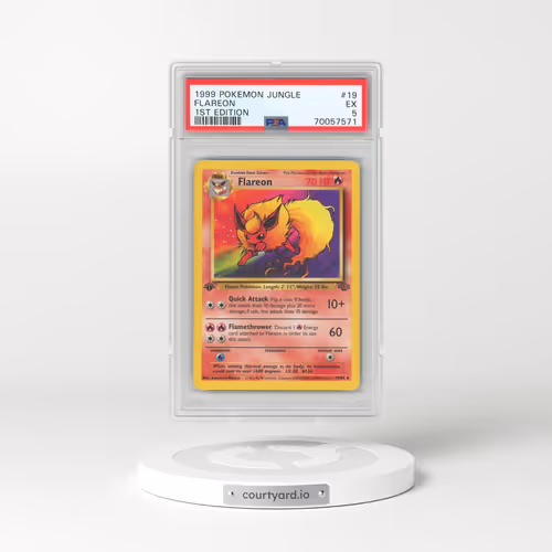 1999 Pokémon Jungle #19 Flareon - 1st Edition (PSA 5 EX)