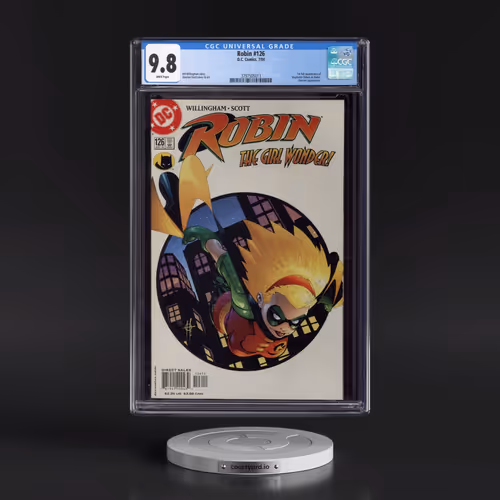 Robin #126 CGC 9.8 White Pages (DC Comics, 7/04) - Universal