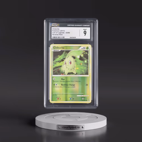 2011 Call of Legends #53/95 Chikorita - Reverse Holo (CGC 9 MINT)