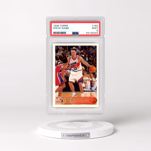 1996 Topps #182 Steve Nash (PSA 9 MINT)