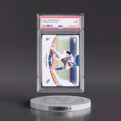 2024 Topps 50/50 Shohei Ohtani #1 Shohei Ohtani (PSA 9 MINT)
