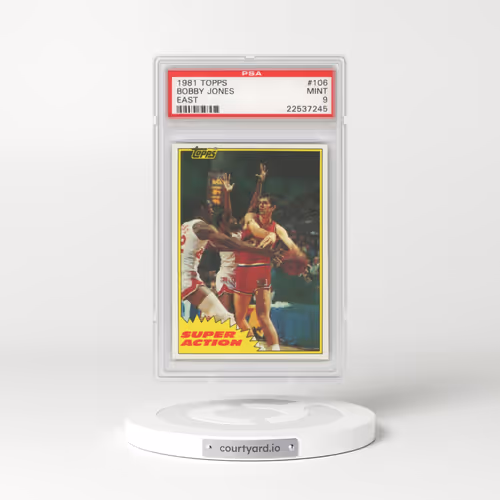 1981 Topps #106 Bobby Jones - East (PSA 9 MINT)