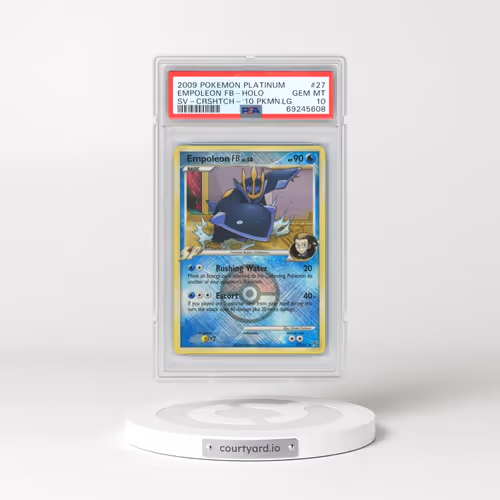 2009 Pokémon Platinum Supreme Victors #27 Empoleon FB - Holo Crosshatch-2010 Pokemon League (PSA 10