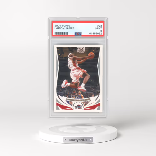 2004 Topps #23 LeBron James (PSA 9 MINT)