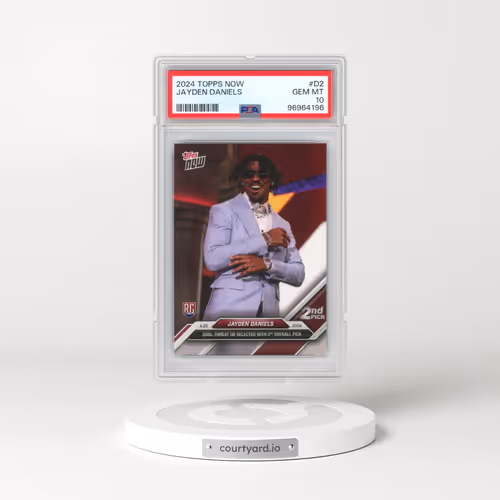 2024 Topps Now #D2 Jayden Daniels (PSA 10 GEM MINT)