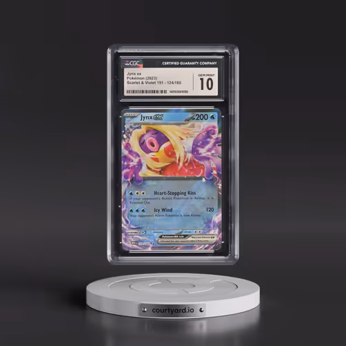 2023 Scarlet & Violet 151 - MEW EN #124/165 Jynx ex - Holo (CGC 10 GEM MINT)