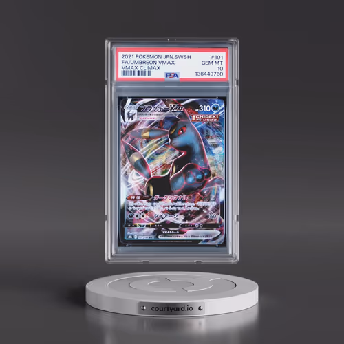 2021 Pokémon Sword & Shield Vmax Climax #101 Umbreon Vmax - Full Art (PSA 10 GEM MINT)
