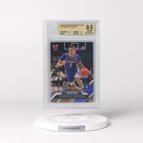 2024-25 Bowman U Now #16 Cooper Flagg (BGS 9.5 GEM MINT)