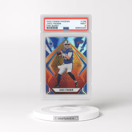 2020 Panini Phoenix #108 Jake Fromm - Fire Burst (PSA 9 MINT)