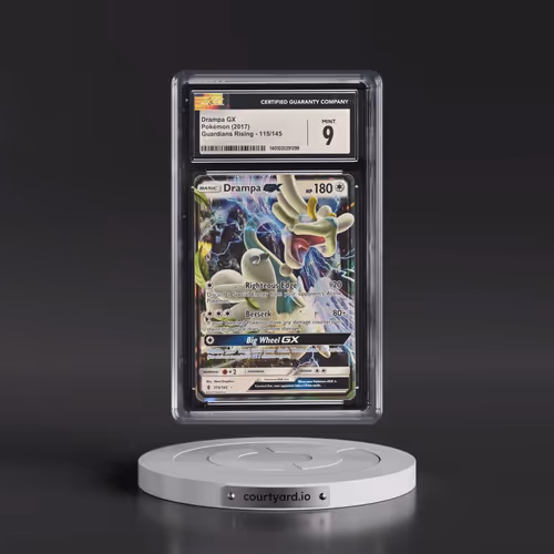 2017 Guardians Rising #115/145 Drampa GX - Holo (CGC 9 MINT)