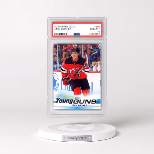 2019 Upper Deck #201 Jack Hughes (PSA 10 GEM MINT)