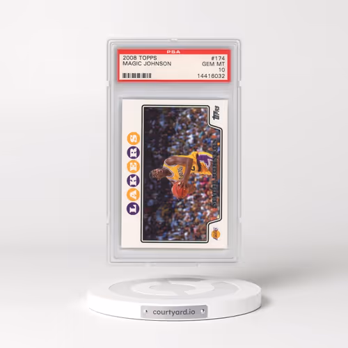 2008 Topps #174 Magic Johnson (PSA 10 GEM MINT)