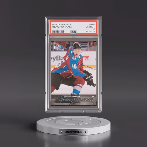 2015 Upper Deck #206 Mikko Rantanen (PSA 10 GEM MINT)