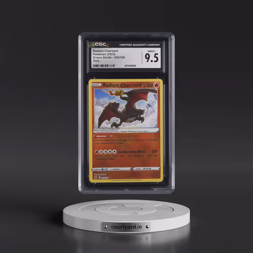 2023 Crown Zenith #020/159 Radiant Charizard - Holo (CGC 9.5 MINT+)