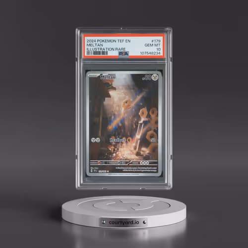 2024 Pokémon Tef EN-Temporal Forces #179 Meltan - Illustration Rare (PSA 10 GEM MINT)