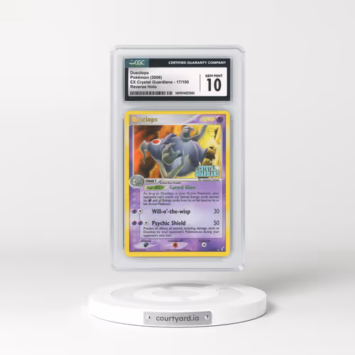 2006 EX Crystal Guardians #17 Dusclops - Holo (CGC 10 GEM MINT)