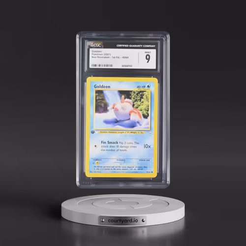 2001 Neo Revelation #45/64 Goldeen - 1st Edition (CGC 9 MINT)