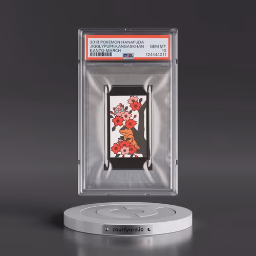2013 Pokémon Hanafuda Kanto Jigglypuff/Kangaskhan - March (PSA 10 GEM MINT)