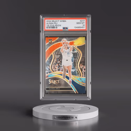 2024 Panini Select WNBA #217 Alissa Pili - Tie-Dye Prizm (PSA 10 GEM MINT)