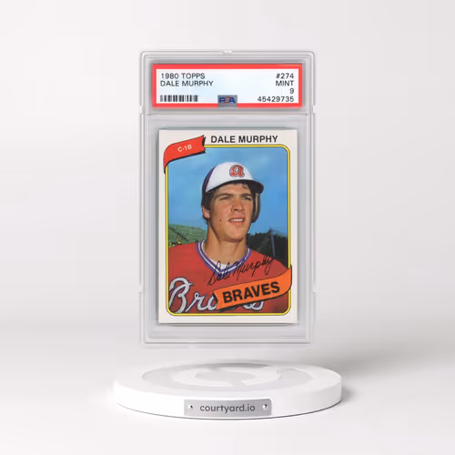 1980 Topps #274 Dale Murphy (PSA 9 MINT)