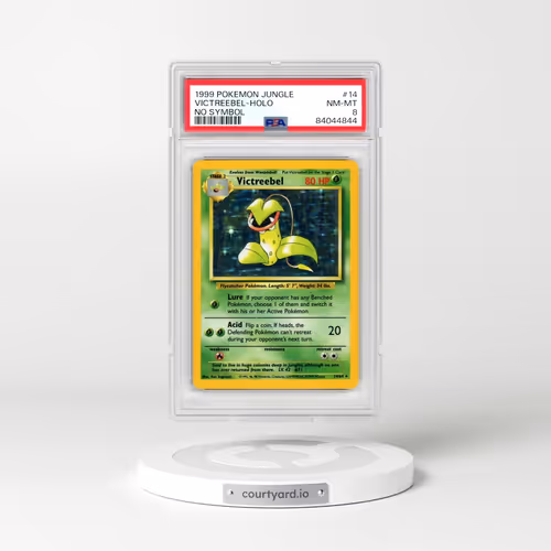 1999 Pokémon Jungle #14 Victreebel - Holo No Symbol (PSA 8 NM-MT)