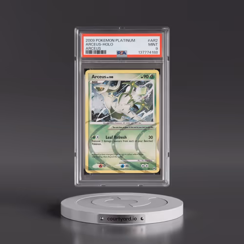 2009 Pokémon Platinum Arceus #AR2 Arceus - Holo (PSA 9 MINT)