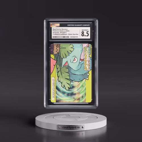 2004 Pokémon Battle-e (FireRed/LeafGreen) - Japanese #15-A011 Bug Catcher Brandon - FireRed & Le