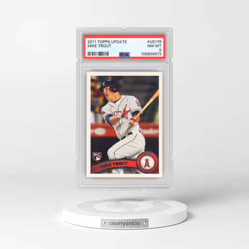 2011 Topps Update #US175 Mike Trout (PSA 8 NM-MT)