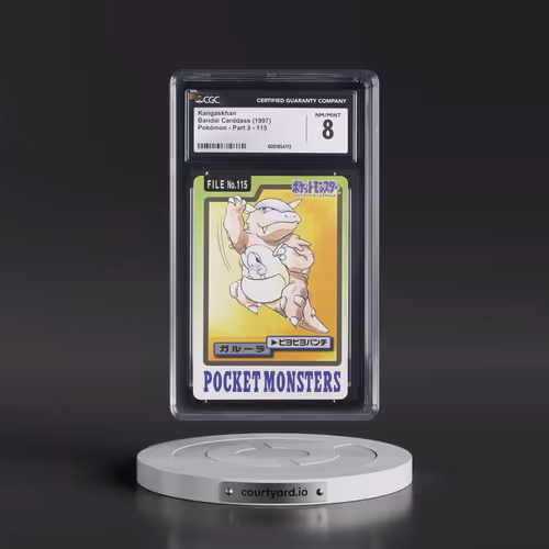 1997 (Pocket Monsters on Bottom) Part 3 #115 Kangaskhan (CGC 8 NM-MT)