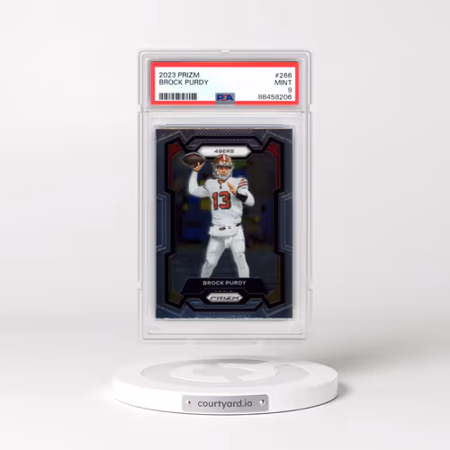 2023 Panini Prizm #266 Brock Purdy (PSA 9 MINT)