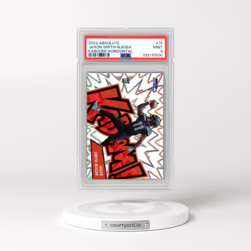 2023 Panini Absolute Kaboom! Horizontal #15 Jaxon Smith-Njigba (PSA 9 MINT)
