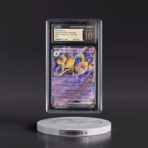 2023 Shiny Treasure ex #075/190 Alakazam ex - Holo (CGC 10 PRISTINE)