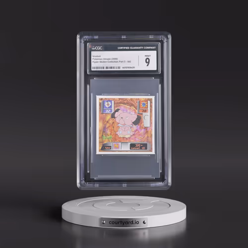 2000 Hyper Sticker Collection Part 3 (2000) #582 Snubull - Holo (CGC 9 MINT)