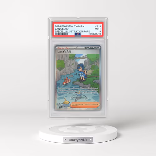 2024 Pokémon Twm EN-Twilight Masquerade #219 Lana's Aid - Special Illustration Rare (PSA 9 MINT)