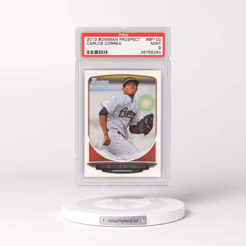 2013 Bowman Prospect #BP100 Carlos Correa (PSA 9 MINT)