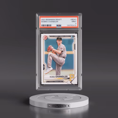 2021 Bowman Draft #BD41 Bubba Chandler (PSA 9 MINT)