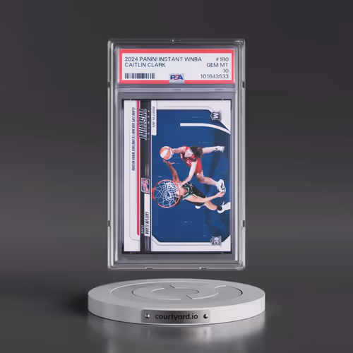 2024 Panini Instant WNBA #180 Caitlin Clark (PSA 10 GEM MINT)