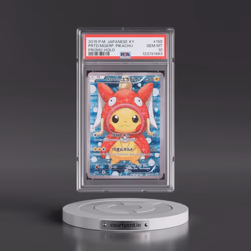 2015 Pokémon XY Promo #150 Pretend Magikarp Pikachu - Holo (PSA 10 GEM MINT)