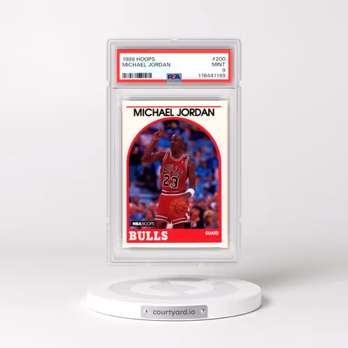 1989 Hoops #200 Michael Jordan (PSA 9 MINT)