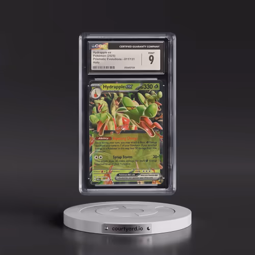 2024 Prismatic Evolutions - PRE EN #011/131 Hydrapple ex - Holo (CGC 9 MINT)