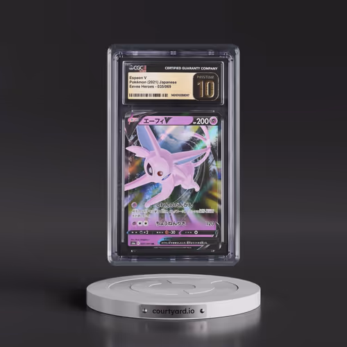 2021 Eevee Heroes #035/069 Espeon V - Holo (CGC 10 PRISTINE)