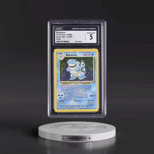 1999 Base Set #2/102 Blastoise - Holo (CGC 5 EX)