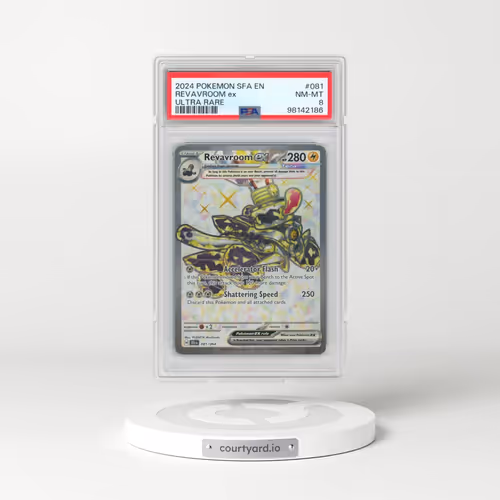 2024 Pokémon Sfa EN-Shrouded Fable #081 Revavroom EX - Holo Ultra Rare (PSA 8 NM-MT)