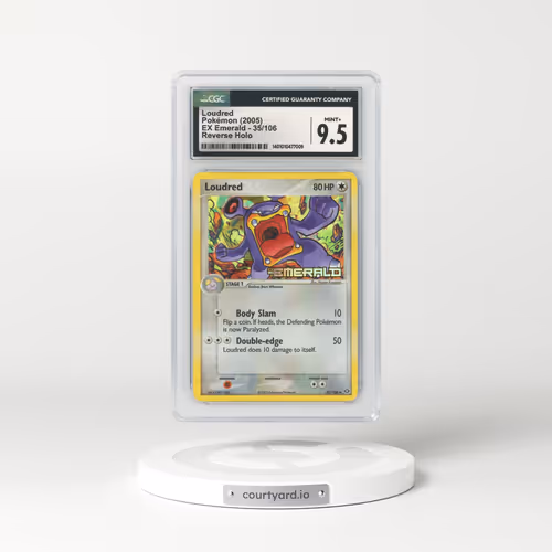2005 EX Emerald #35 Loudred - Holo (CGC 9.5 MINT+)