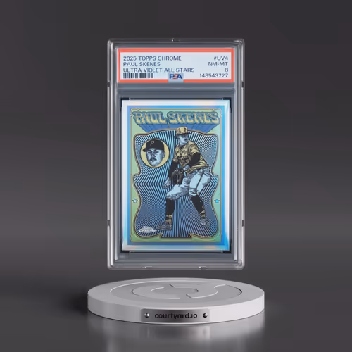 2025 Topps Chrome Ultra Violet All Stars #UV4 Paul Skenes (PSA 8 NM-MT)