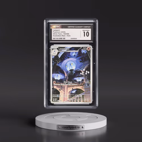 2025 White Flare - WHT EN #102/086 Lampent - Illustration Rare Holo (CGC 10 GEM MINT)