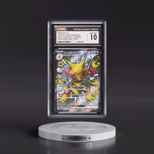 2023 Shiny Treasure ex #326/190 Alakazam ex - Shiny Super Rare Holo (CGC 10 GEM MINT)