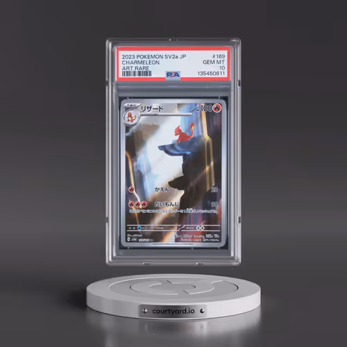 2023 Pokémon Sv2a-Pokémon 151 #169 Charmeleon - Art Rare (PSA 10 GEM MINT)